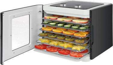 Дегідратор на 6 полиць, 450 Вт, чорний Clatronic