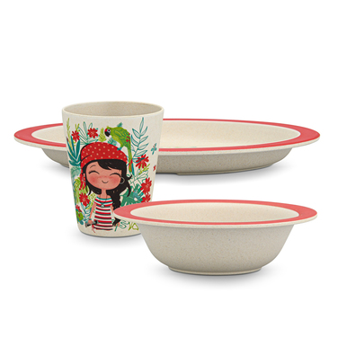 Дитячий набір Fissman 'ДІВЧИНКА' 3 пр. (9495)