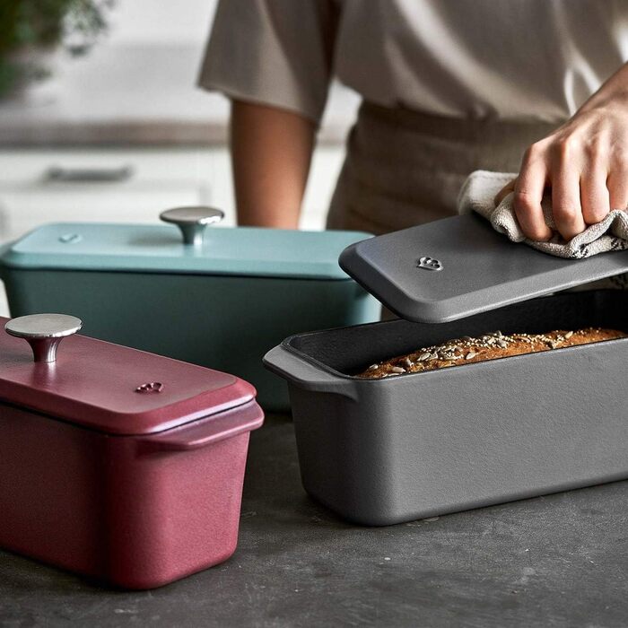 Чавунна форма для випікання хліба з кришкою 33,5 x 13 см Springlane Kitchen