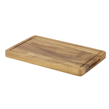Дошка прямокутна для подачі 26.5*16*2 см, акація, GenWare