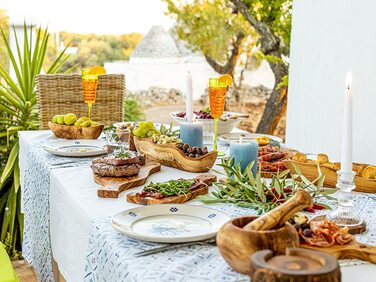 Ступка - Деревянная ступка - Устойчивая трава, ступка для специй Ø Диаметр ок. 12 см (круглый Ø 14 см)