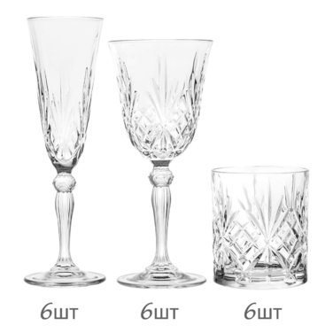 Набір з 18 предметів MELODIA 73511020106 RCR