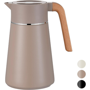 Термоглечик з чайним фільтром 1,5 л, хакі VETIN