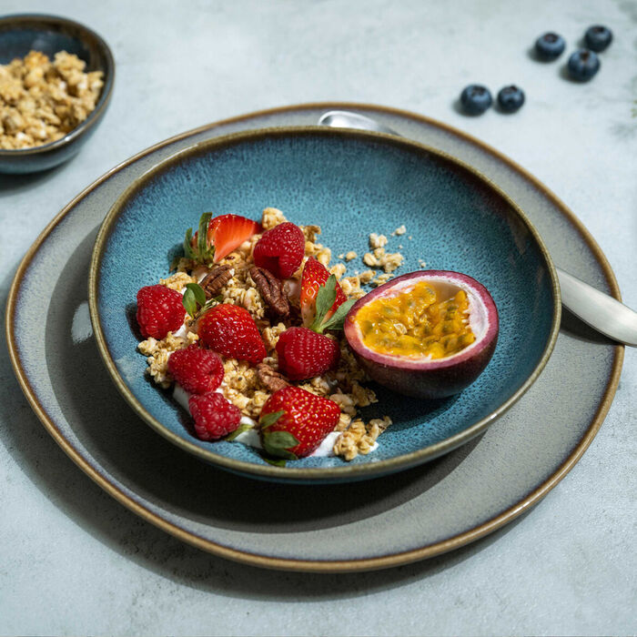 Набір тарілок, 4 предмети, бірюзові Lave Villeroy & Boch