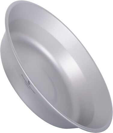 Титановая тарелка Чаша Кемпинг Набор посуды Легкая кухонная утварь на открытом воздухе Портативный дорожный поднос для пикника Тарелка Чашка Прочные столовые приборы с сумкой для переноски (Ti1112T Bowl)