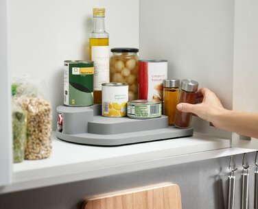 Органайзер обертається сірий CupboardStore Joseph Joseph