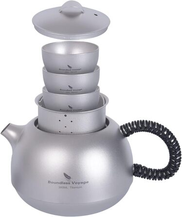 Набір чашок з чайником ( 3 чашки ) Boundless Voyage