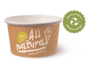 Набір паперові стаканчики для морозива 200 шт. 300 мл VEPATIM