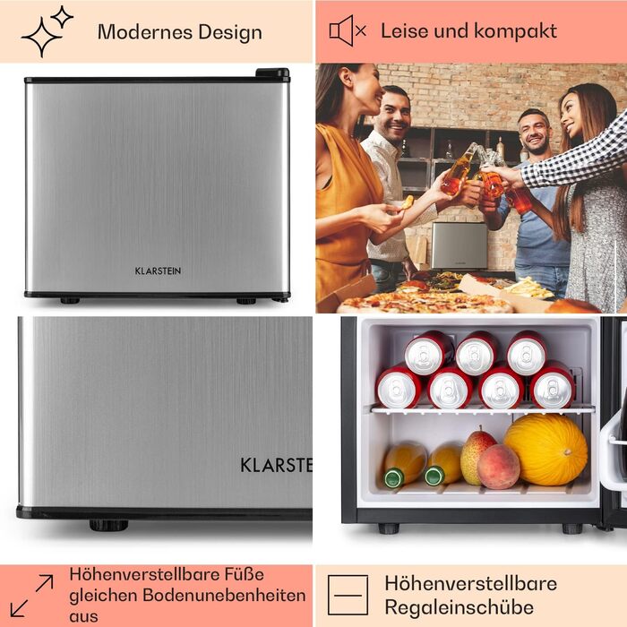 Мини-холодильник для напитков 17 л Klarstein