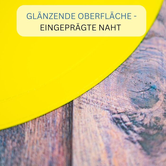 Килимки/килимки Westmark, 4 шт., 45,5 x 29 см, вініл, синій/ Saleen Edition Fun (жовтий)