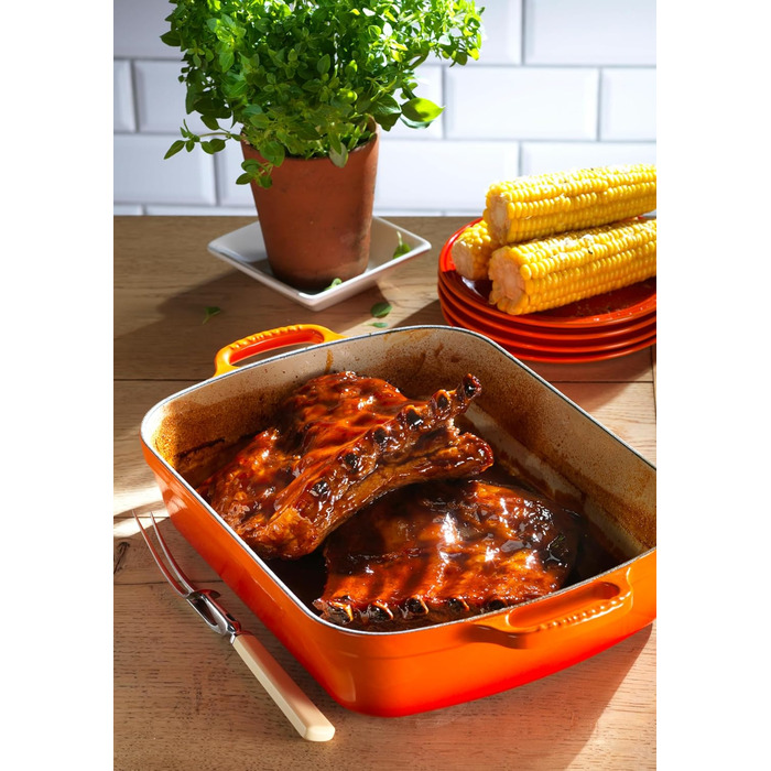 Форма для запікання прямокутна 33 см, полум'яно-червоний Signature Le Creuset