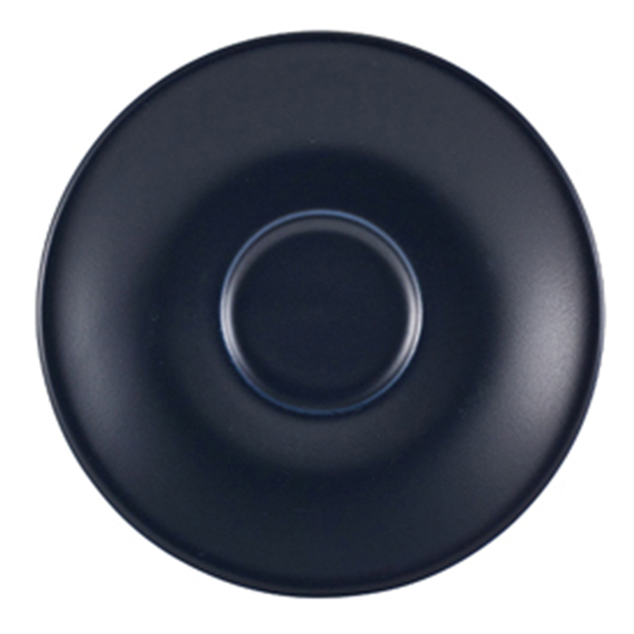 Блюдце 12 см, синє матове, Matt Blue, Color Tea, GenWare