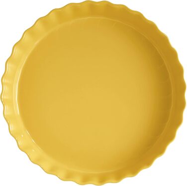 Форма для випічки глибока 32 см, жовта 906032 Emile Henry