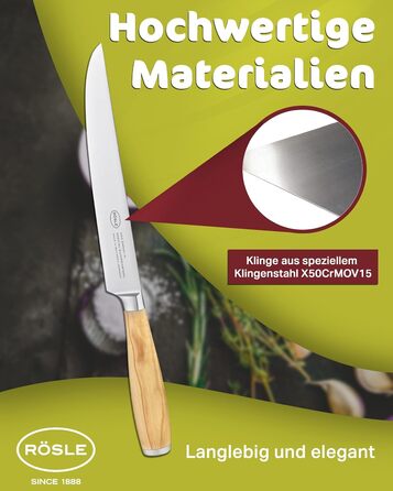 Ніж для м'яса 20 см Artesano Rosle