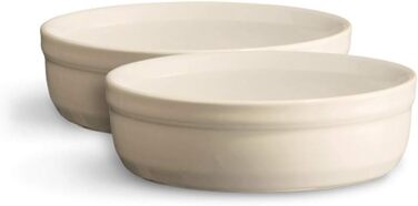 Блюдо для крем-брюле 13 см, набір 2 предмети, бежевий Emile Henry