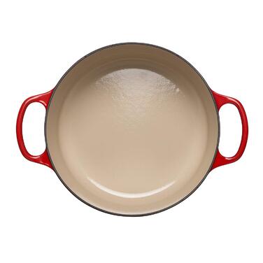 Каструля / жаровня з кришкою 24 см, вишневий Signature Le Creuset