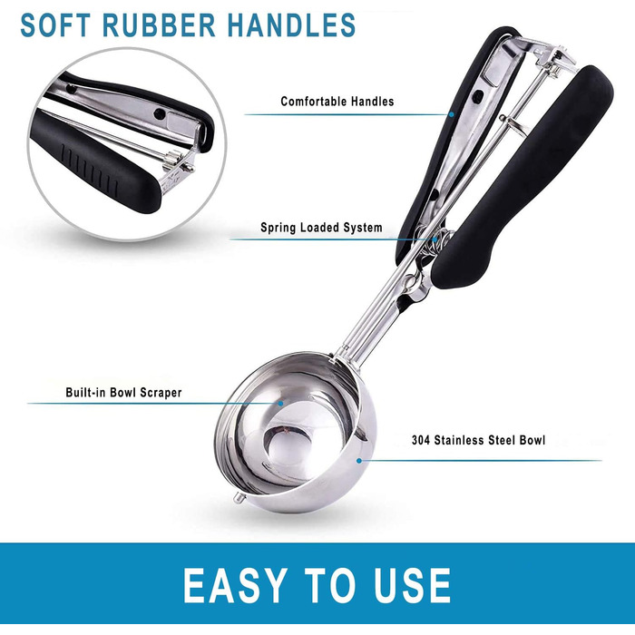 Ложка для морозива 19 см TELANKS