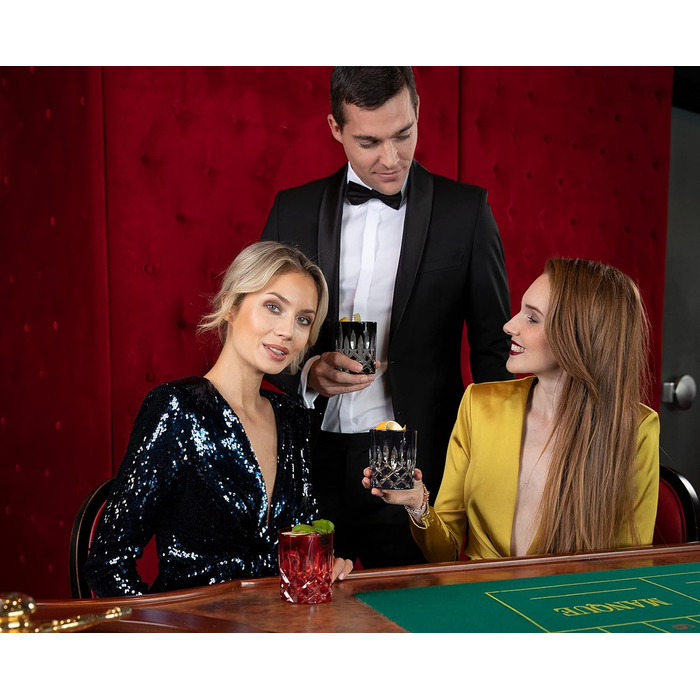 Кольорові келихи для віскі в індивідуальній упаковці, чашка для віскі з кришталевого скла, 295 мл, (червона)