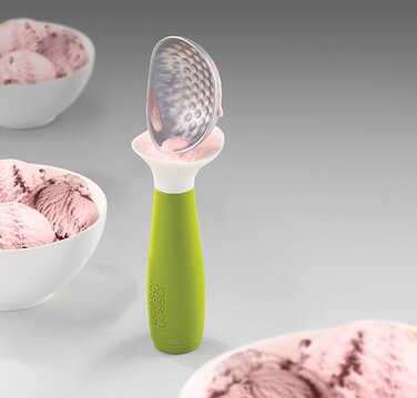 Ложка для морозива зелена Ice Cream Scoop Joseph Joseph Dimple
