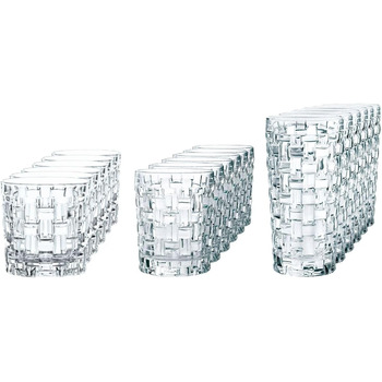 Набір склянок для віскі та лонгдринків, 18 предметів, Bossa Nova Nachtmann