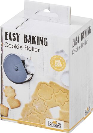 Набір форм для випічки з підставкою, 8 предметів, сірий / білий, RBV Birkmann