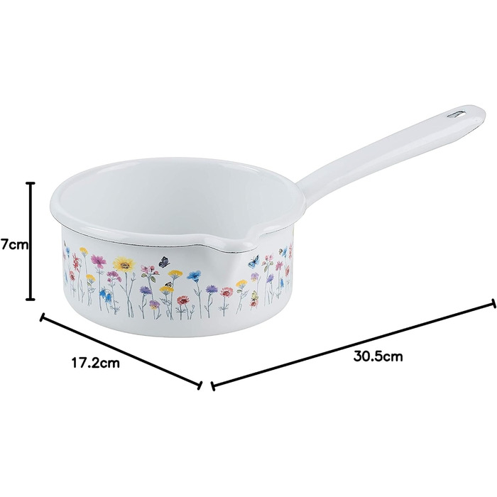 Каструля з великим носиком 14 см, об'єм 0,75 л Riess