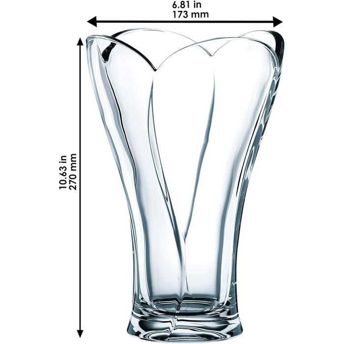 Ваза хрустальная 27 см Calypso Nachtmann