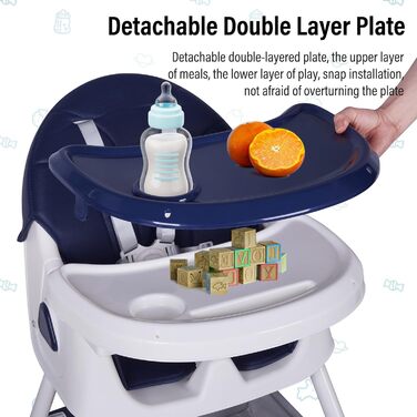 Дитячий стільчик для годування від 6 місяців Sinbide