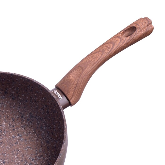 Глибока сковорідка Fissman MAGIC 24x7,7 см індукційна (4466)