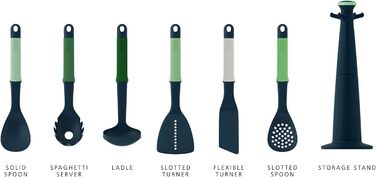 Набір посуду Joseph Joseph Elevate Carousel, 6 предметів, різнокольоровий (блок, зелений)