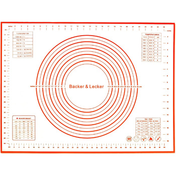 Силіконовий килимок для випічки 50 х 70 см Bäcker & Lecker