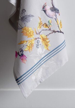 Набір із 3 багатоцільових кухонних рушників Maison d&39 Hermine Rural Christmas, 100 бавовна Барні рушники День подяки/Різдво (50 см x 70 см) (Рівнодення сірий)