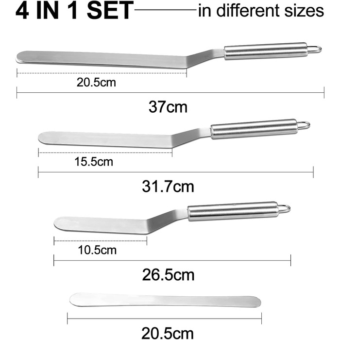 Набір кухонних лопаток 4 шт Vinabo