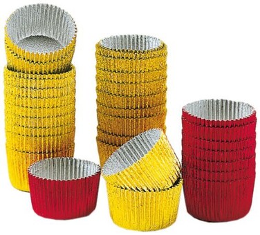 Набір алюмінієвих формочок для цукерок, 30 шт, 2,5 см Pâtisserie Kaiser