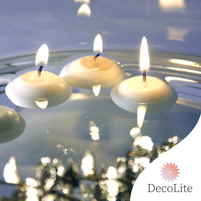 Плаваючі свічки 30 x 45 мм 96 шт. DecoLite