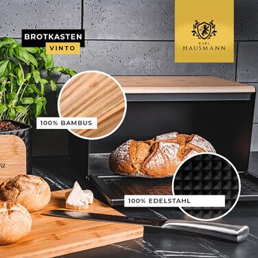 Хлібниця з бамбука 35 x 25 x 15,5 см KARL HAUSMANN