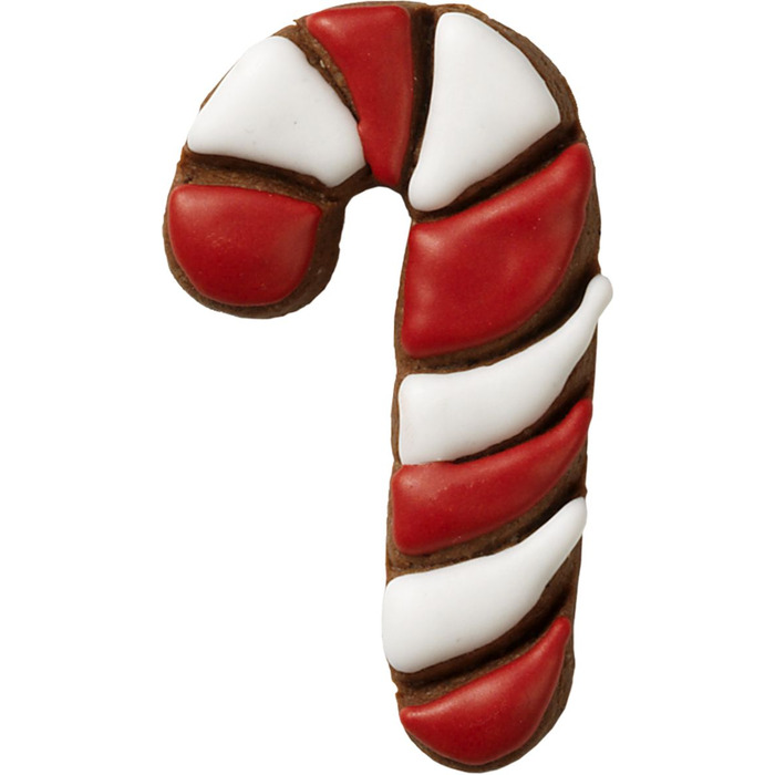 Форма для печива у вигляді карамельної тростини з смужками, 7 см, RBV Birkmann