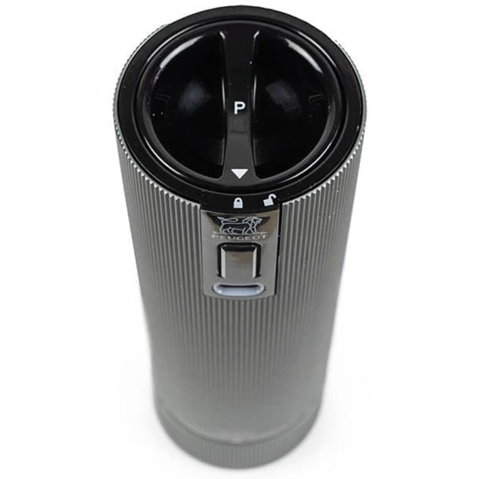 Акумуляторна електрична млин u'Select 15 см кам'яна сіль - 6 попередньо встановлених помелів - алюмінієва 15 см млин для перцю - алюміній - алюміній