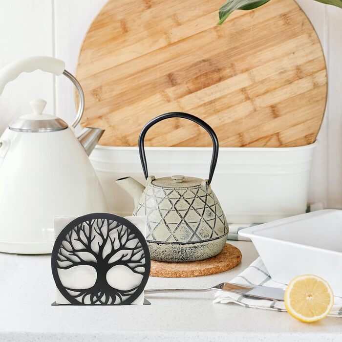 Підставка для серветок чорна VILLCASE