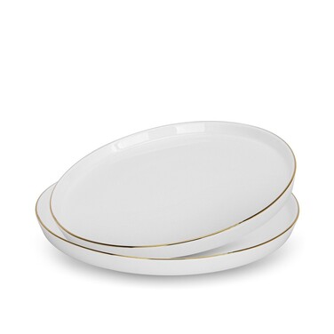 Набір з 2-х тарілок Fissman 27 см FLOREE порцеляна (3660)