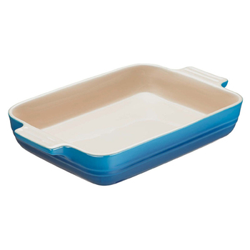 Блюдо прямокутне 26 см, синій Le Creuset