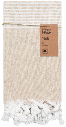 Рушник Ardesto SPA 90х170см, 100% бавовна, мокко