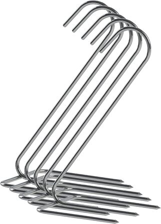 Набір гачків для коптильні з нержавіючої сталі 5 шт 14 см Browin