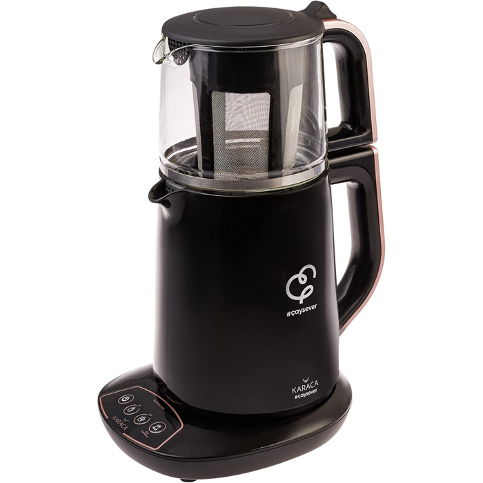 Електрочайник 1700 Вт Рожеве золото KARACA