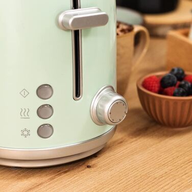 Тостер 980 Вт зелений Toast&Taste 1000 Retro Double Cecotec