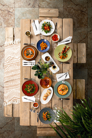 Блюдо овальне 43 х 19 см Ziegelrot Coup Fine Dining Seltmann Weiden