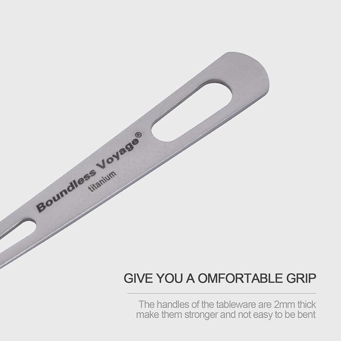 Набір столових приборів для кемпінгу, 3 предмети iBasingo & Boundless Voyage