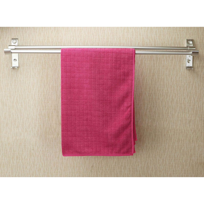 Набір з 8 кухонних рушників з мікрофібри, мяких, суперабсорбуючих і безворсових кухонних рушників, 45 x 65 см (рожевий)