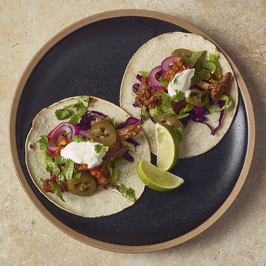 Тарілка 26 см, Kava Black Stoneware, GenWare