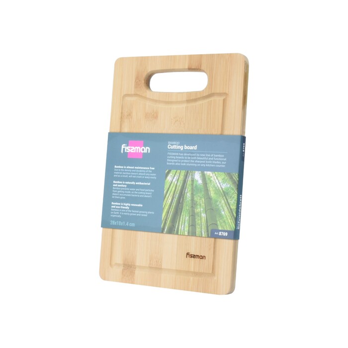 Разделочная доска Fissman 28x18x1,4 см (8769)